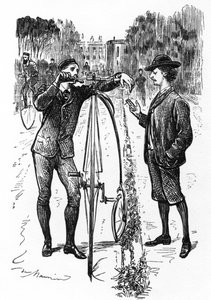 De Lijn van Schoonheid, cartoon in 